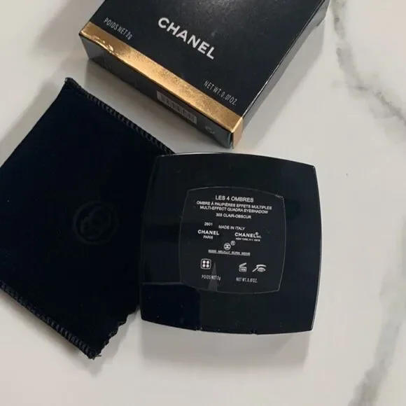 CHANEL LES 4 OMBRES OMBRÉ PAULIÈRES EFFETS MULTIPLES EYESHADOW QUAD 303 - Picture 6 of 9